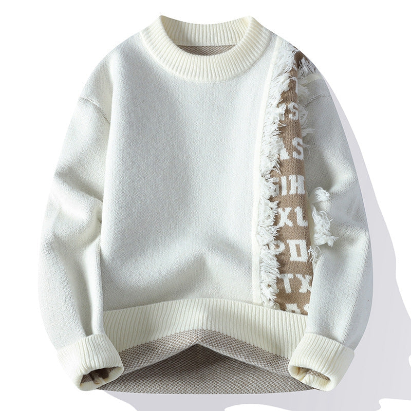 Fashionable Knitted Pullover Men's Long Sleeve - Y&KO Fashion