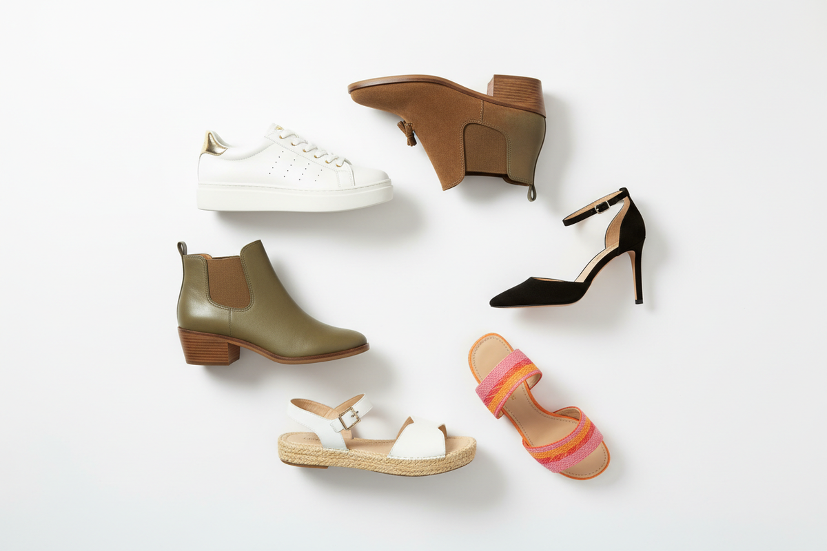 How to choose the perfect footwear for every outfit style guide