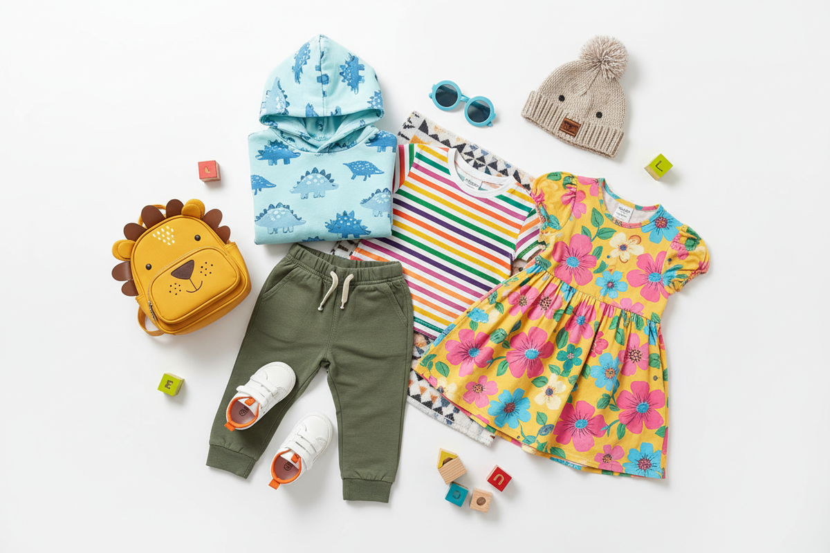 Kids fashion 2026 cute and comfortable outfits for boys and girls