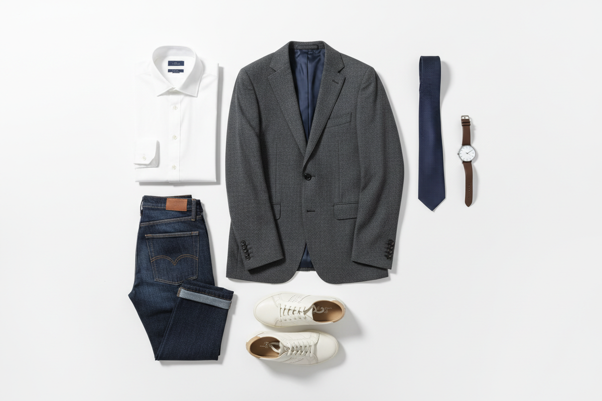 Men's fashion guide 2026 how to build a stylish wardrobe on a budget