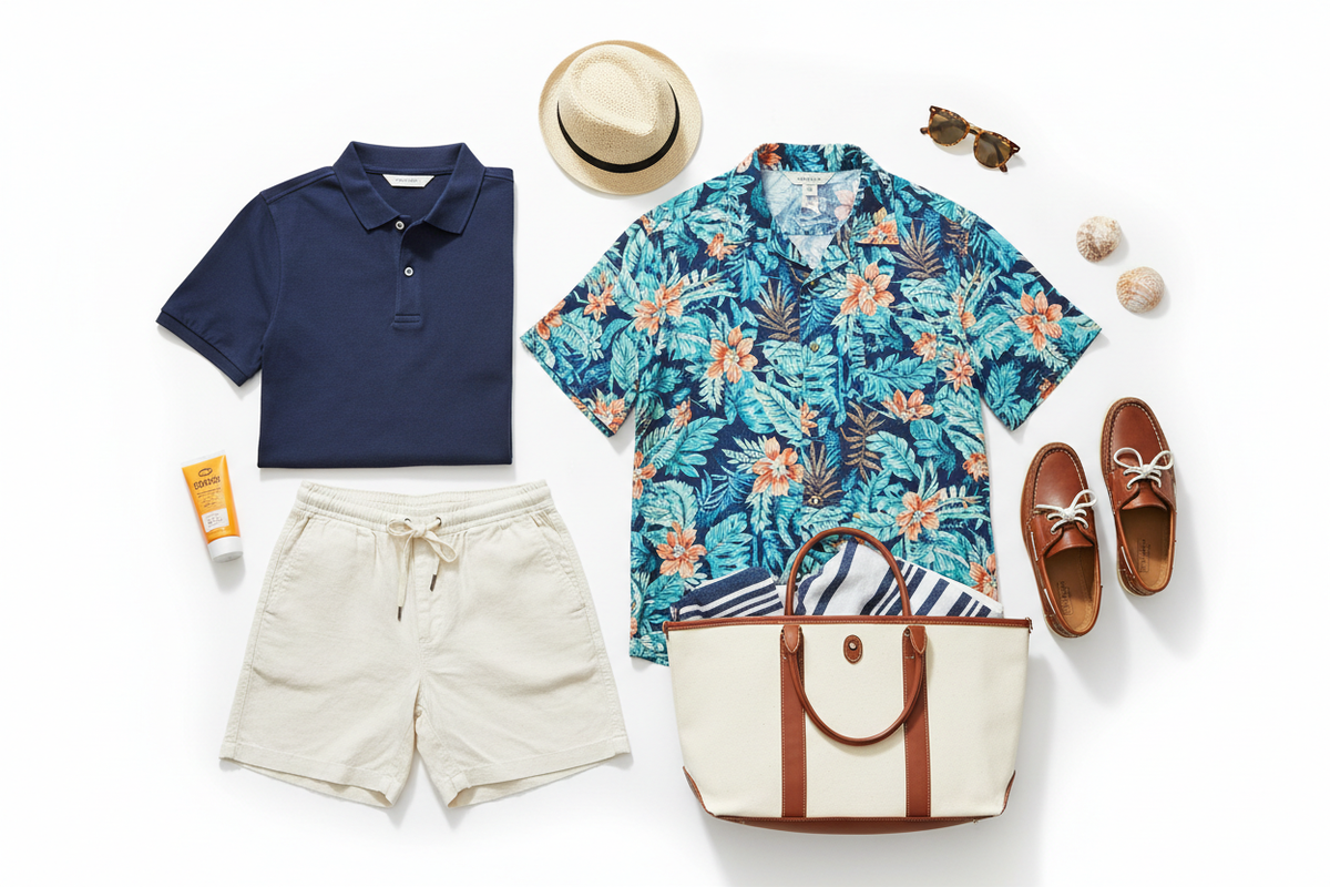 Men's summer wardrobe essentials stylish and comfortable outfits for hot weather