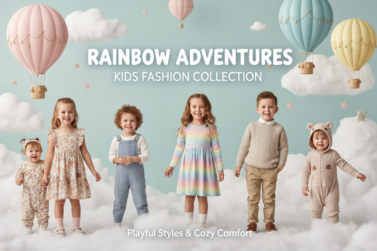 Kids Fashion Collection - Cute & Comfortable Outfits for Children | Y&KO
