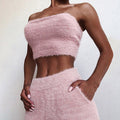 Summer Women's Casual Plush Two-Piece